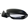 Passenger Side Mirror, Power Adjust, Manual Folding, Heated, Paintable, With Signal Light, No Memory, Puddle Light, Auto-Dim, and Blind Spot Feature, USA Built Vehicle, For Models Without SVC