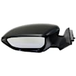 Driver Side Mirror, Power Adjust, Manual Folding, Non-Heated, Paintable, With Signal Light, No Memory, Puddle Light, Auto-Dim, and Blind Spot Feature, Japan Built Vehicle, For Models Without SVC