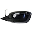 Driver Side Mirror, Power Adjust, Manual Folding, Non-Heated, Paintable, With Signal Light, No Memory, Puddle Light, Auto-Dim, and Blind Spot Feature, Japan Built Vehicle, For Models Without SVC