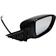 2016 Nissan Rogue - Passenger Side Mirror, Japan Built Vehicle, For Models Without Side View Camera, Power Adjust, Non-Heated, Paintable, Manual Folding, In-housing Signal Light, No Blind Spot Feature, No Memory, No Puddle Light, No Auto-Dimming