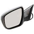 Driver Side Mirror, Power Adjust, Manual Folding, Heated, Paintable, In-housing Signal Light, No Memory, No Puddle Light, No Auto-Dimming, No Blind Spot Feature