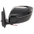 Driver Side Mirror, Power Adjust, Manual Folding, Heated, Paintable, In-housing Signal Light, No Memory, No Puddle Light, No Auto-Dimming, No Blind Spot Feature