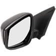 Driver Side Mirror, Power Adjust, Manual Folding, Non-Heated, Textured Black, No Signal Light, No Memory, No Puddle Light, No Auto-Dimming, No Blind Spot Feature