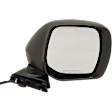 Passenger Side Mirror, Power Adjust, Manual Folding, Heated, Paintable, In-housing Signal Light, No Memory, No Puddle Light, No Auto-Dimming, No Blind Spot Feature