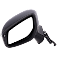 Driver Side Mirror, Power Adjust, Manual Folding, Non-Heated, Paintable, In-housing Signal Light, No Memory, No Puddle Light, No Auto-Dimming, No Blind Spot Feature