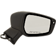 2015-2019 Nissan Versa Note - Passenger Side Mirror, Power Adjust, Manual Folding, Non-Heated, Paintable, In-housing Signal Light, No Memory, No Puddle Light, No Auto-Dimming, No Blind Spot Feature
