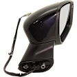 2015-2019 Nissan Versa Note - Passenger Side Mirror, Power Adjust, Manual Folding, Non-Heated, Paintable, In-housing Signal Light, No Memory, No Puddle Light, No Auto-Dimming, No Blind Spot Feature