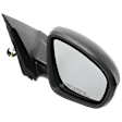 Passenger Side Mirror, Power Adjust, Manual Folding, Non-Heated, Paintable, No Signal Light, No Memory, No Puddle Light, No Auto-Dimming, No Blind Spot Feature