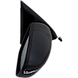 Passenger Side Mirror, Power Adjust, Manual Folding, Non-Heated, Paintable, In-housing Signal Light, No Memory, No Puddle Light, No Auto-Dimming, No Blind Spot Feature