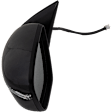 Driver Side Mirror, Power Adjust, Manual Folding, Heated, Paintable, In-housing Signal Light, No Memory, No Puddle Light, No Auto-Dimming, No Blind Spot Feature