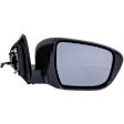 Passenger Side Mirror, Power, Manual Folding, Heated, Paintable, In-housing Signal Light, No Memory, No Puddle Light, No Auto-Dimming, No Blind Spot Feature