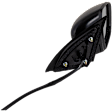 Passenger Side Mirror, Power, Manual Folding, Heated, Paintable, In-housing Signal Light, No Memory, No Puddle Light, No Auto-Dimming, No Blind Spot Feature
