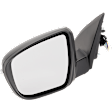 Driver Side Mirror, Power Adjust, Manual Folding, Non-Heated, Paintable, In-housing Signal Light, No Memory, No Puddle Light, No Auto-Dimming, No Blind Spot Feature