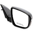 Passenger Side Mirror, Power Adjust, Manual Folding, Non-Heated, Paintable, In-housing Signal Light, No Memory, No Puddle Light, No Auto-Dimming, No Blind Spot Feature