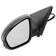 Driver Side Mirror, Power, Manual Folding, Heated, Paintable, In-housing Signal Light, No Memory, No Puddle Light, No Auto-Dimming, No Blind Spot Feature