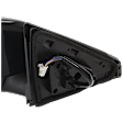 Driver Side Mirror, Power, Manual Folding, Heated, Paintable, In-housing Signal Light, No Memory, No Puddle Light, No Auto-Dimming, No Blind Spot Feature