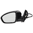 Driver Side Mirror, Power, Manual Folding, Heated, Paintable, In-housing Signal Light, No Memory, No Puddle Light, No Auto-Dimming, No Blind Spot Feature