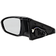 Driver Side Mirror, Power, Manual Folding, Heated, Paintable, In-housing Signal Light, No Memory, No Puddle Light, No Auto-Dimming, No Blind Spot Feature
