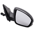 Passenger Side Mirror, Power Adjust, Manual Folding, Heated, Paintable, In-housing Signal Light, No Memory, No Puddle Light, No Auto-Dimming, No Blind Spot Feature