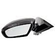Driver Side Mirror, Power Adjust, Manual Folding, Heated, Paintable, No Signal Light, With memory, No Puddle Light, Auto-Dim, and Blind Spot Feature, For Models Without Around View Monitor