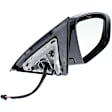 Passenger Side Mirror, Power Adjust, Manual Folding, Heated, Paintable, No Signal Light, With memory, No Puddle Light, Auto-Dim, and Blind Spot Feature, For Models Without Around View Monitor