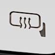 Crew Cab Pickup Driver Side Towing Mirror, Upper - Power Adjust, Lower - Manual Adjust, Heated Upper Glass; Non-Heated Lower Glass, Manual Folding, Chrome, In-housing Signal Light