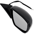 Passenger Side Mirror, Power Adjust, Manual Folding, Heated, Paintable, In-housing Signal Light, No Memory, No Puddle Light, No Auto-Dimming, No Blind Spot Feature