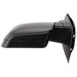 2004-2005 Infiniti QX56 - Driver Side Mirror, Power Adjust, Non-Heated, Manual Folding, Textured Black, No Signal Light, Without Memory Recall, No Puddle Light, No Auto-Dimming, No Blind Spot Feature