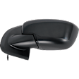 Driver Side Mirror, Power Adjust, Non-Heated, Manual Folding, Paintable, No Signal Light, No Memory, No Puddle Light, No Auto-Dim, No Blind Spot Feature