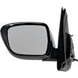 Driver Side Mirror, Power Adjust, Non-Heated, Manual Folding, Paintable, No Signal Light, No Memory, No Puddle Light, No Auto-Dim, No Blind Spot Feature