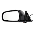 Driver Side Mirror, Power Adjust, Manual Folding, Non-Heated, Paintable, No Signal Light, No Memory, No Puddle Light, No Auto-Dimming, No Blind Spot Feature