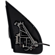Driver Side, Mirror, Non-Heated, Manual Folding, Paintable