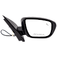 Passenger Side Mirror, Manual Adjust, Non-Heated, Manual Folding, Paintable, No Signal Light, No Memory, No Puddle Light, No Auto-Dim, With Blind Spot Detection in Glass