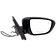 Passenger Side Mirror, Manual Adjust, Non-Heated, Manual Folding, Paintable, No Signal Light, No Memory, No Puddle Light, No Auto-Dim, With Blind Spot Detection in Glass
