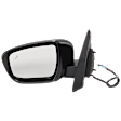 Driver Side, Mirror, Power Adjust, Non-Heated, Manual Folding, Paintable