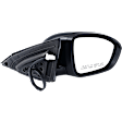 Passenger Side Mirror, Power Adjust, Non-Heated, Manual Folding, Paintable, In-housing Signal Light, No Memory, No Puddle Light, No Auto-Dim, No Blind Spot Feature