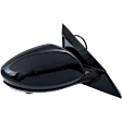 Passenger Side Mirror, Power Adjust, Non-Heated, Manual Folding, Paintable, In-housing Signal Light, No Memory, No Puddle Light, No Auto-Dim, No Blind Spot Feature