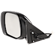 Driver Side Mirror, Power Adjust, Non-Heated, Power Folding, Paintable, In-housing Signal Light, No Memory, No Puddle Light, No Auto-Dim, With Blind Spot Detection in Glass