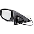 Driver Side Mirror, Power Adjust, Manual Folding, Non-Heated, Textured Black, No Signal Light, No Memory, No Puddle Light, No Auto-Dimming, No Blind Spot Feature