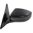 Driver Side Mirror, Power Adjust, Manual Folding, Non-Heated, Textured Black, No Signal Light, No Memory, No Puddle Light, No Auto-Dimming, No Blind Spot Feature