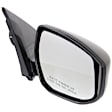 Passenger Side Mirror, Power Adjust, Manual Folding, Non-Heated, Textured Black, No Signal Light, No Memory, No Puddle Light, No Auto-Dimming, No Blind Spot Feature