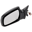 Driver Side Mirror, Power Adjust, Manual Folding, Heated, Paintable, No Signal Light, No Memory, No Puddle Light, No Auto-Dimming, No Blind Spot Feature