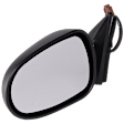 Driver Side Mirror, Power Adjust, Non-Folding, Non-Heated, Paintable, No Signal Light, No Memory, No Puddle Light, No Auto-Dimming, No Blind Spot Feature