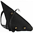 Driver Side Mirror, Power Adjust, Manual Folding, Non-Heated, Paintable, No Signal Light, No Memory, No Puddle Light, No Auto-Dimming, No Blind Spot Feature