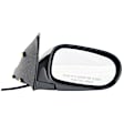 Passenger Side Mirror, Power Adjust, Manual Folding, Non-Heated, Paintable, No Signal Light, No Memory, No Puddle Light, No Auto-Dimming, No Blind Spot Feature