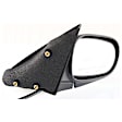 Passenger Side Mirror, Power Adjust, Manual Folding, Non-Heated, Paintable, No Signal Light, No Memory, No Puddle Light, No Auto-Dimming, No Blind Spot Feature
