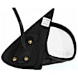 Passenger Side Mirror, Power Adjust, Manual Folding, Heated, Paintable, No Signal Light, No Memory, No Puddle Light, No Auto-Dimming, No Blind Spot Feature