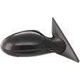 Passenger Side Mirror, Power Adjust, Non-Folding, Heated, Paintable, No Signal Light, No Memory, No Puddle Light, No Auto-Dimming, No Blind Spot Feature