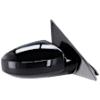 Passenger Side Mirror, Power Adjust, Manual Folding, Non-Heated, Paintable, No Signal Light, No Memory, No Puddle Light, No Auto-Dimming, No Blind Spot Feature