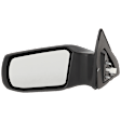 Driver Side Mirror, Power Adjust, Non-Heated, Non-Folding, Paintable, No Signal Light, No Memory, No Puddle Light, No Auto-Dim, No Blind Spot Feature